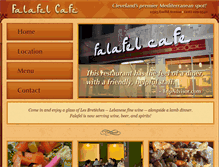 Tablet Screenshot of falafelcafecleveland.com